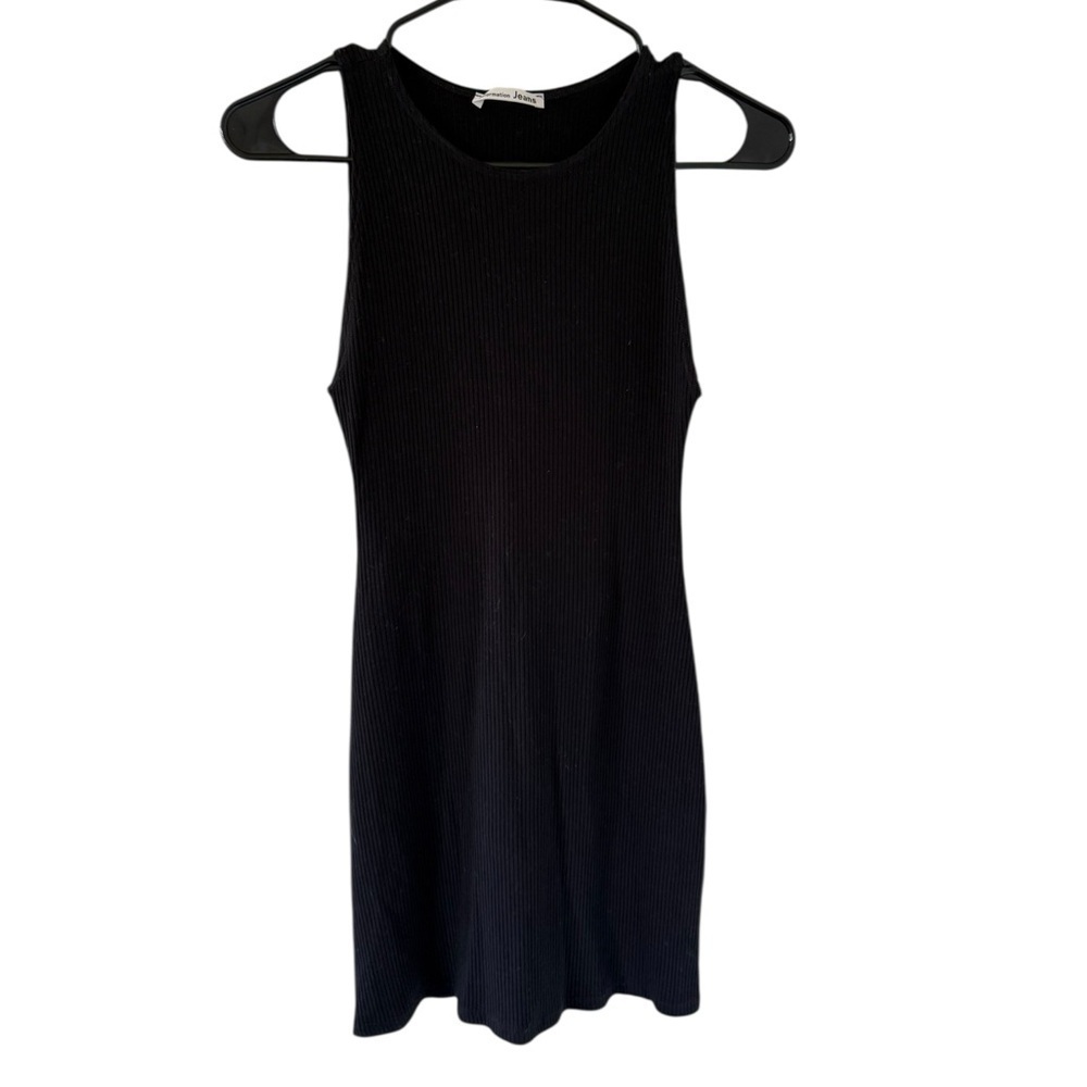 Reformation Roe Black Mini Dress - Picture 6 of 9